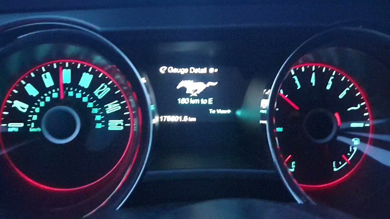 Test LPG Ford Mustang 3.7V6 305km w EkoGas Konin