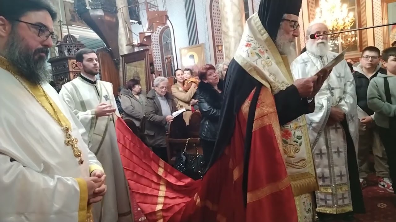 Γ Χαιρετισμοι στην Υπεραγια μας Θεοτόκου. Ιερός Ναός Παμμεγιστων Ταξιαρχων Παπαδου.. Β.