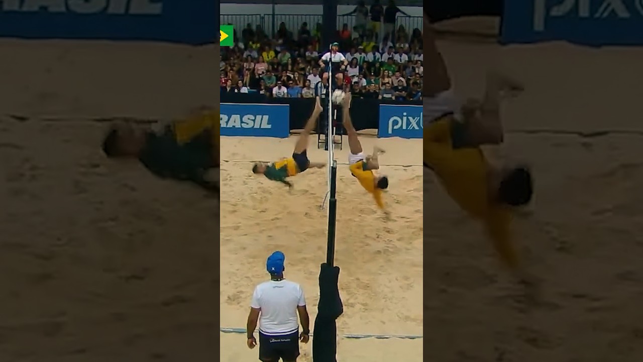 Footvolley Highlights - Men&rsquo;s Final / Sao Paulo #footvolley #futevolei #soccer