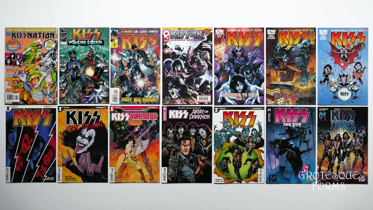 Kiss Comic Books - The Complete Collection