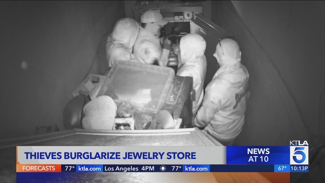 West Hollywood jewelry store robbed on Father's Day