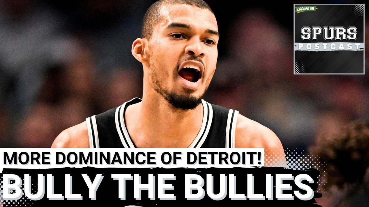SPURS POSTCAST: Wembanyama & De'Aaron Fox Duo ELECTRIFIES Another Win vs Cade Cunningham & Pistons