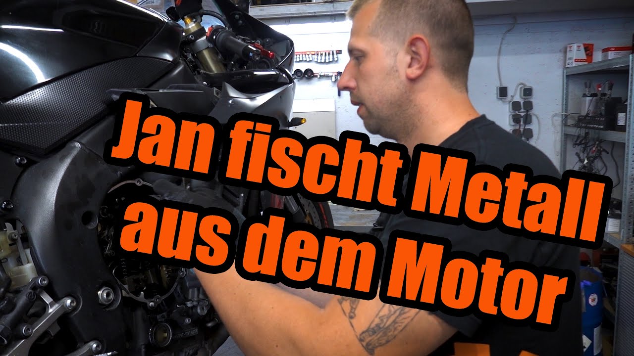 Schalten bei Yamaha R1 RN12 kaum noch möglich! | Jan FISCHT METALL aus dem Motor!