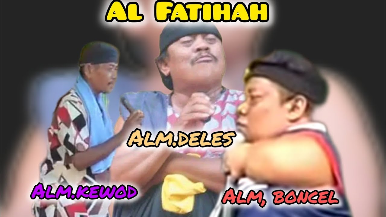 Mengenang 3 pelawak kondang kesenian tarling Indramayu Alm.wa deles, Alm wa boncel, Alm wa kewod