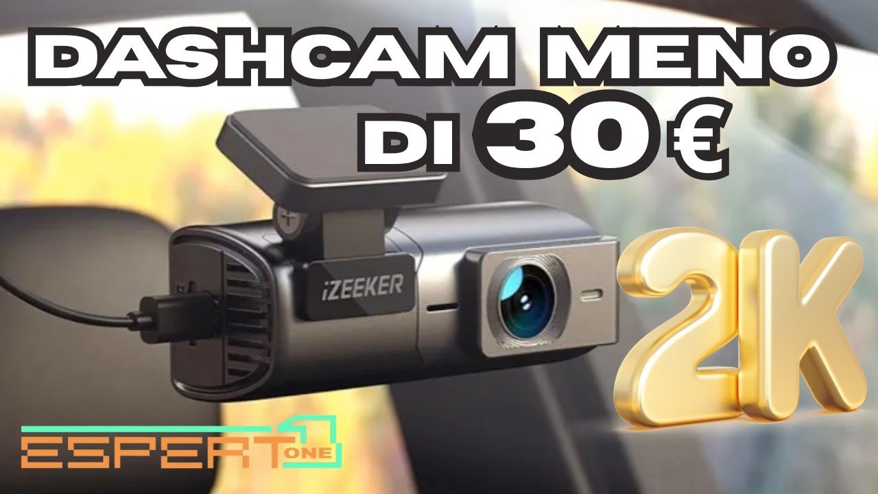 IZEEKER dashcam a 29€:Sorprendente o Soldi Buttati?