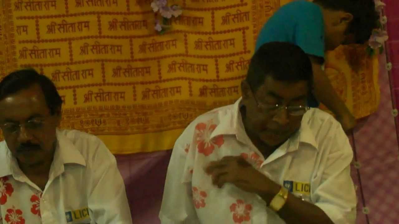 Ram Katha at Santa Prasad Maharajs residence by  Gayatri Ramayan Mandali of Tuatua Labasa Fiji