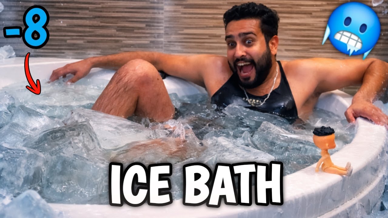 Sardii Mein Ice Bath Ly Liya 🥶