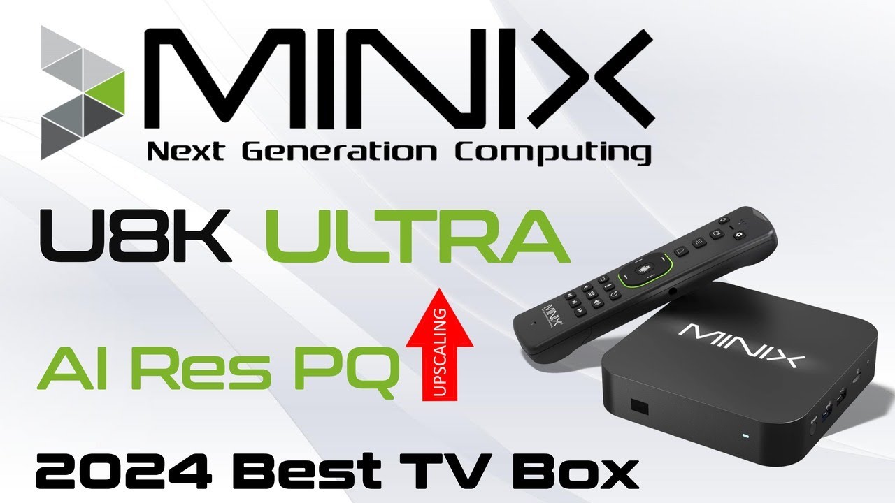 Представлена лучшая Android TV-приставка 2024 года — MINIX U8K Ultra!