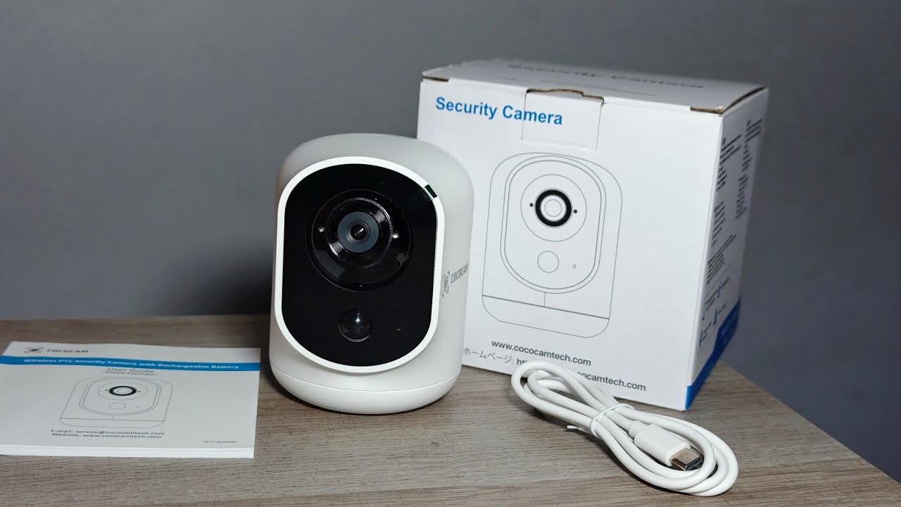 CoCoCam 2K Wireless Rechargeable Security Camera ZY-C7 (Review)