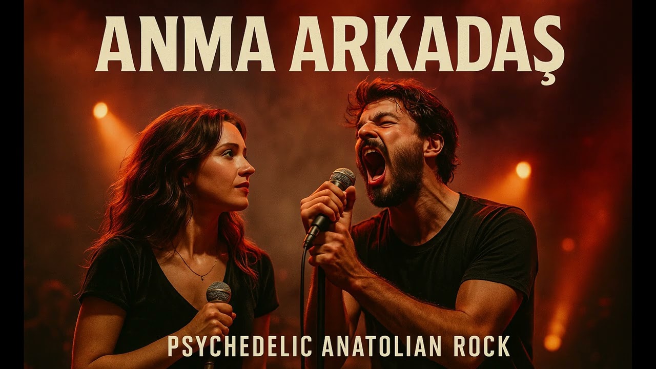 Anma Arkadaş - Erkin Koray ( Cover ) I 70s Psychedelic Anatolian Rock (Official Audio)