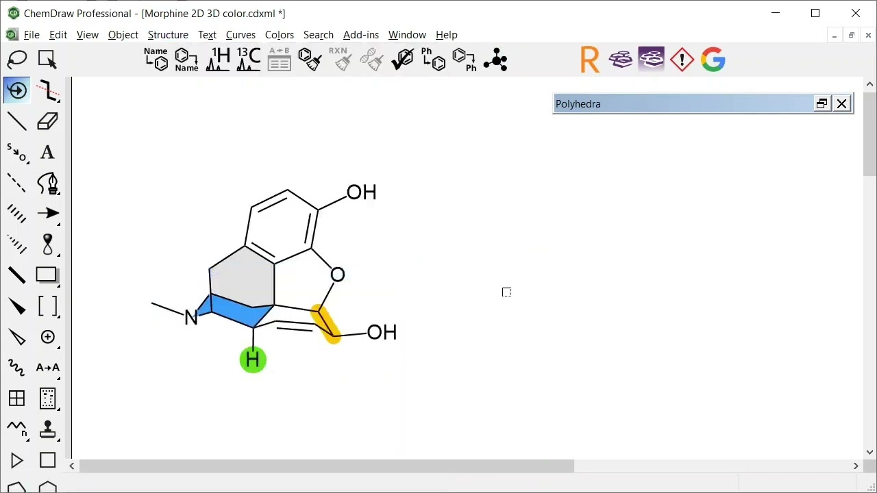 How to draw or design chemical structural formula using ChemDraw Software
