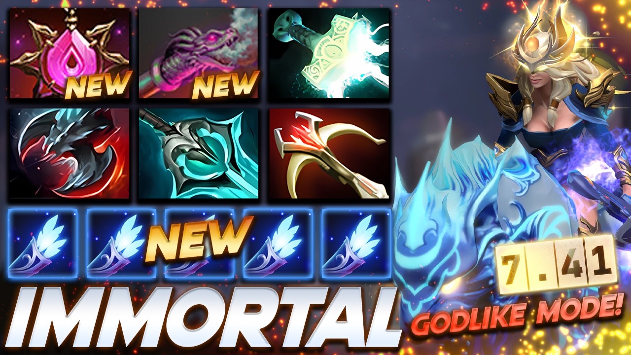 [7.41] MIRANA GODLIKE ARROWS - NEW ITEMS - Dota 2 Pro Gameplay [Watch & Learn]