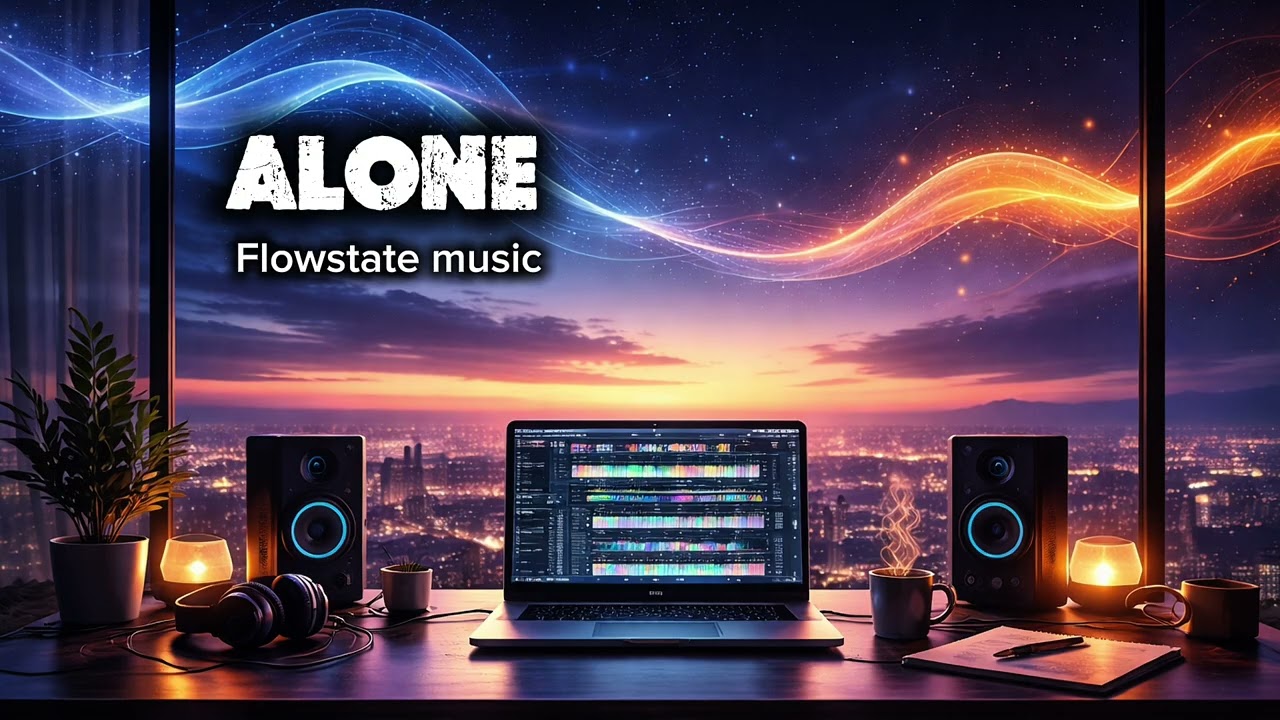Alone – Emotional Electronic Song | Flowstate Music