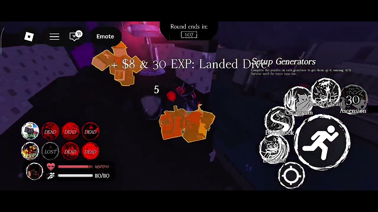 Playing forsaken but with many sounds