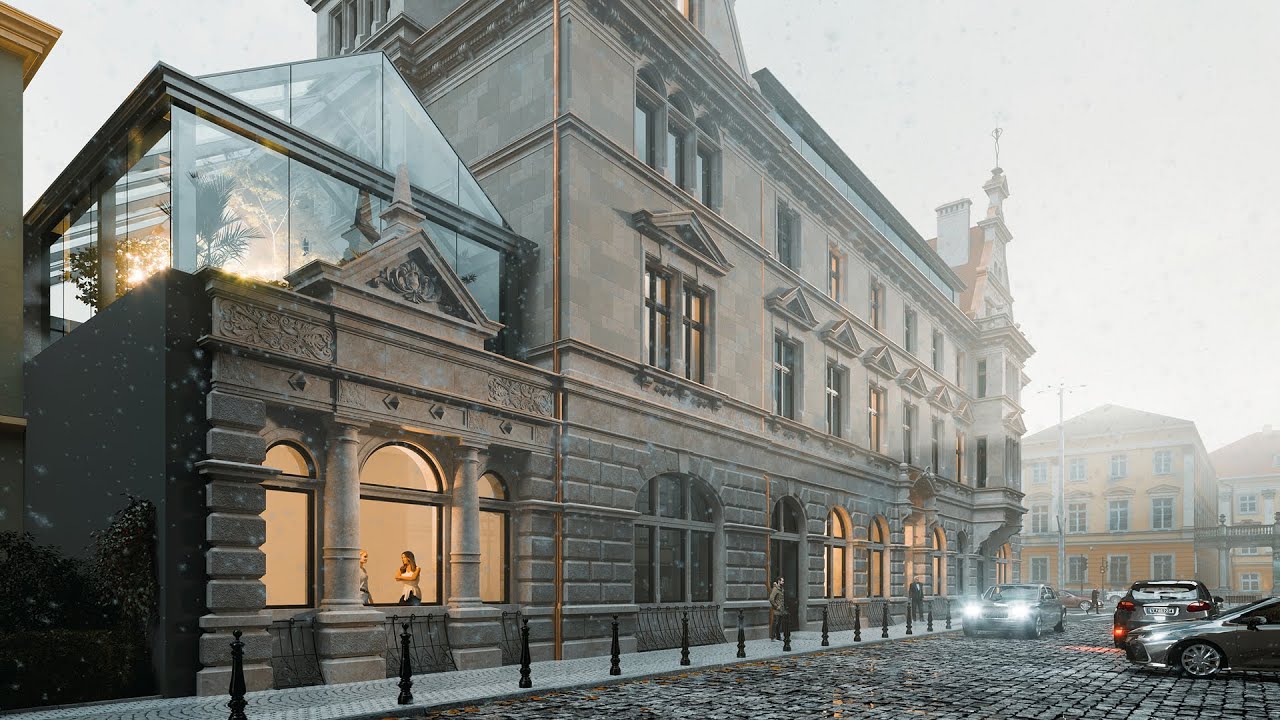 Tenement house in Poland