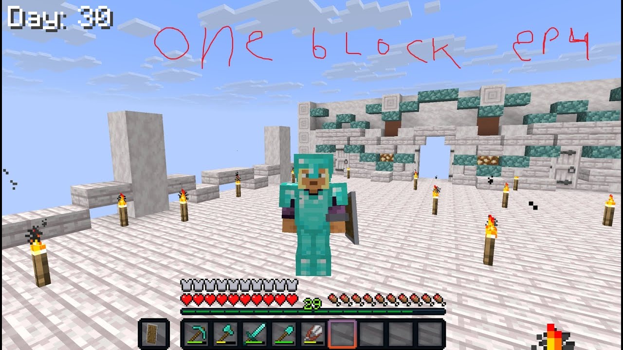 One block ep 4. dansk minecraft