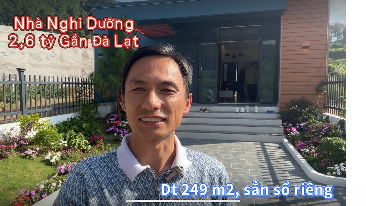 NHÀ NGHỈ DƯỠNG Ở NÔNG THÔN ĐÀ LẠT 2,6 tỷ.