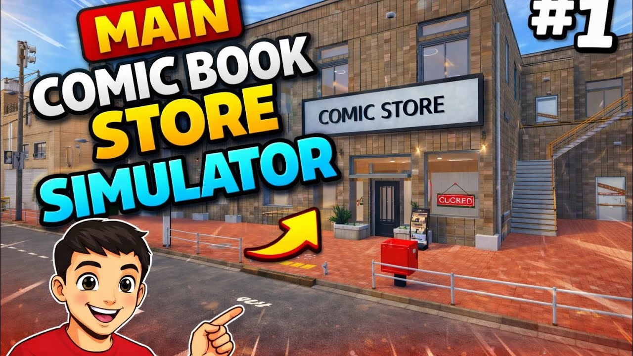 Main comic book store simulator #1 |Comic book store simulator