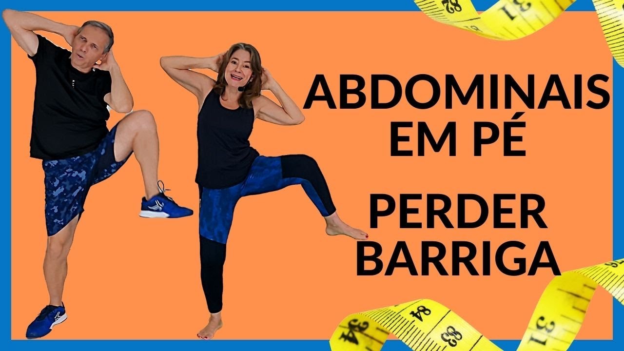 🔥💦 Abdominais em Pé para Uma Barriga Chapada! vídeo 450