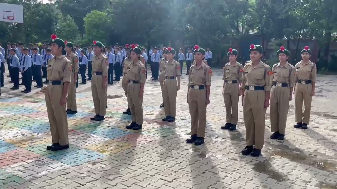DST Drill by NCC Cadets at JNV Dehradun 