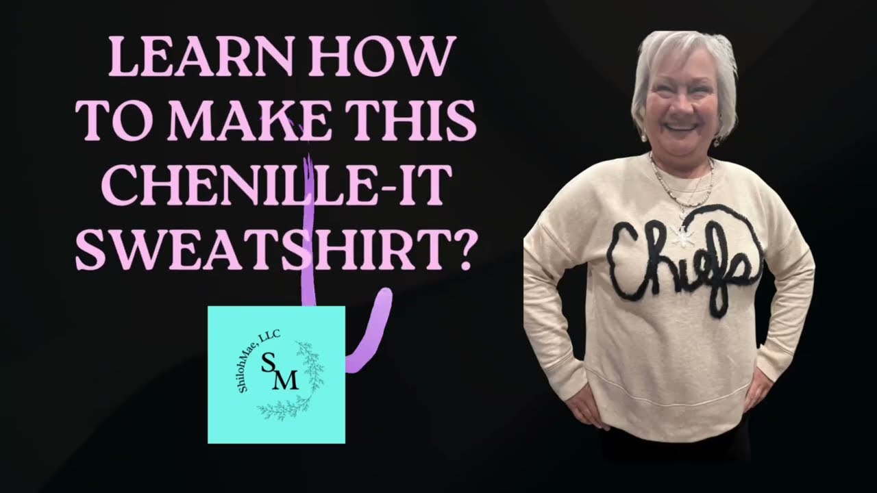 DIY: How to Use Chenille-It on a Sweatshirt
