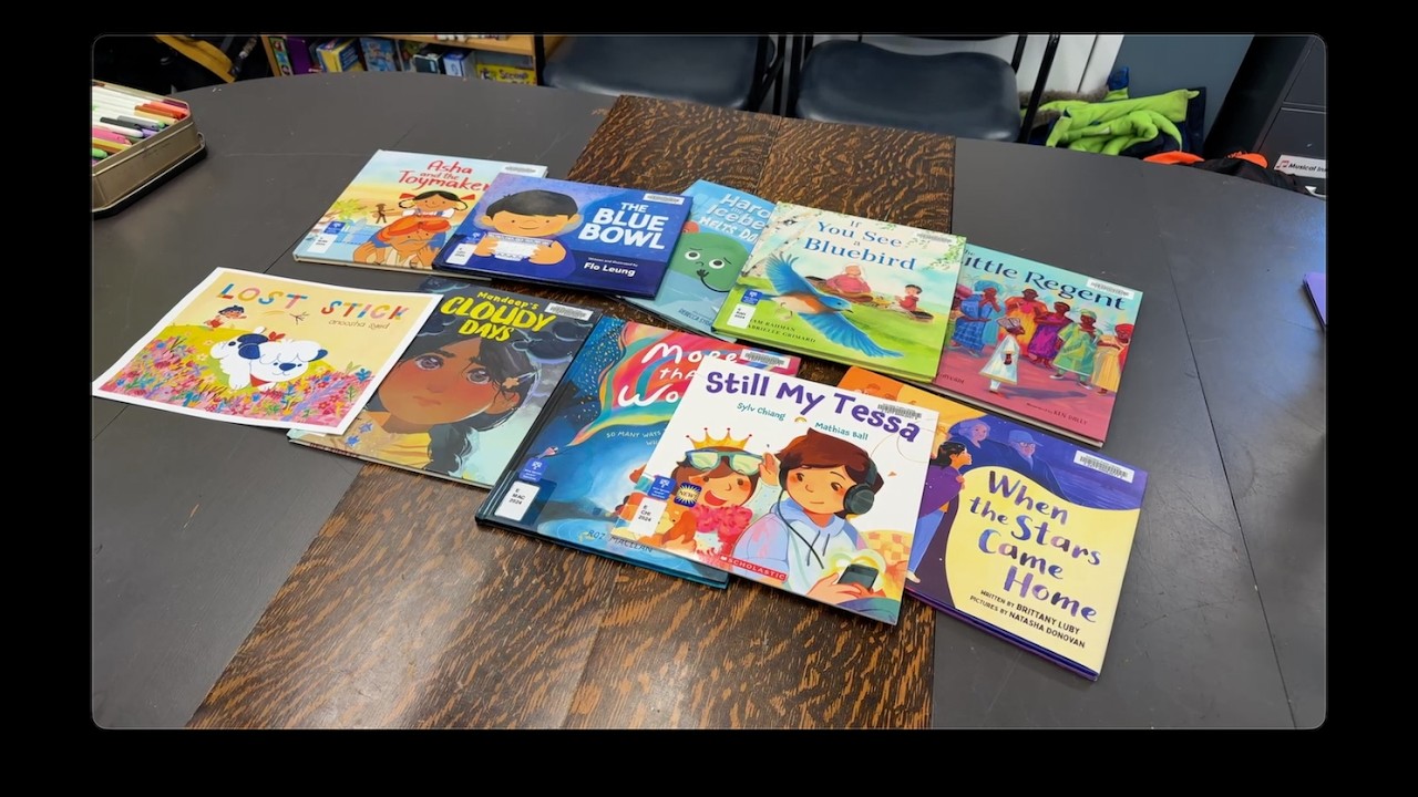 Schreiber Public School participates in Blue Spruce Awards.