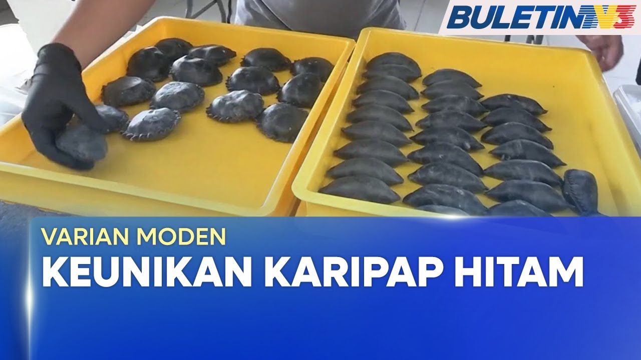 VARIAN MODEN | Karipap Hitam Unik, Tarik Perhatian Pelanggan (BU)