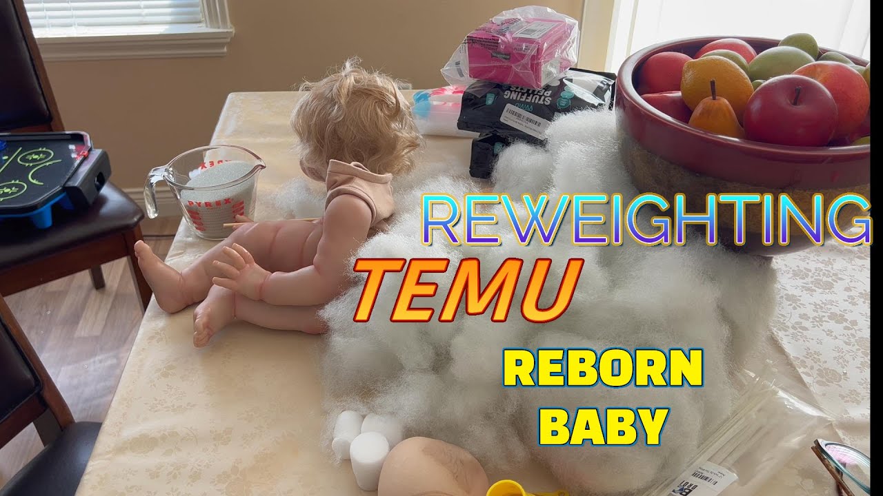 Перенабивка/перевес и сборка моей куклы TEMU Reborn Baby Doll — реплика Элли от Ирины Капланской