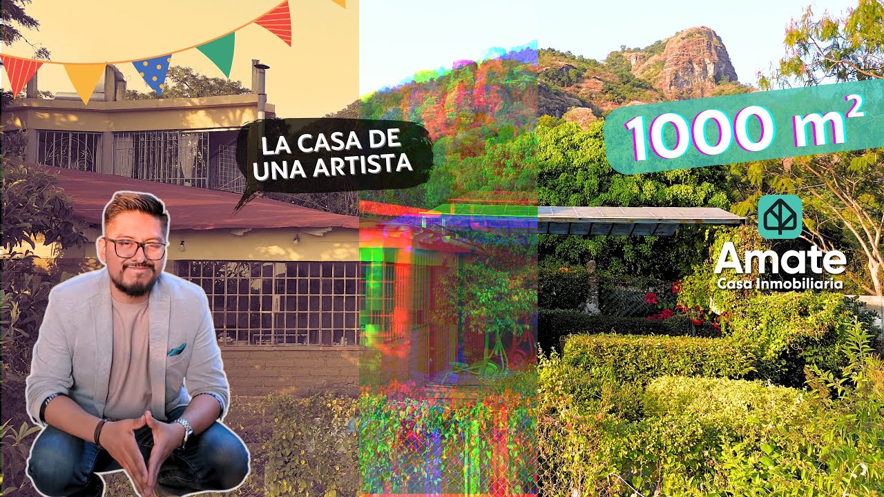 💎 CASA en venta en Tepoztlan PUEBLO MÁGICO  Casa Espiral ¡¡¡PUEBLO MÁGICO!!!🌴 Tel:5516394048