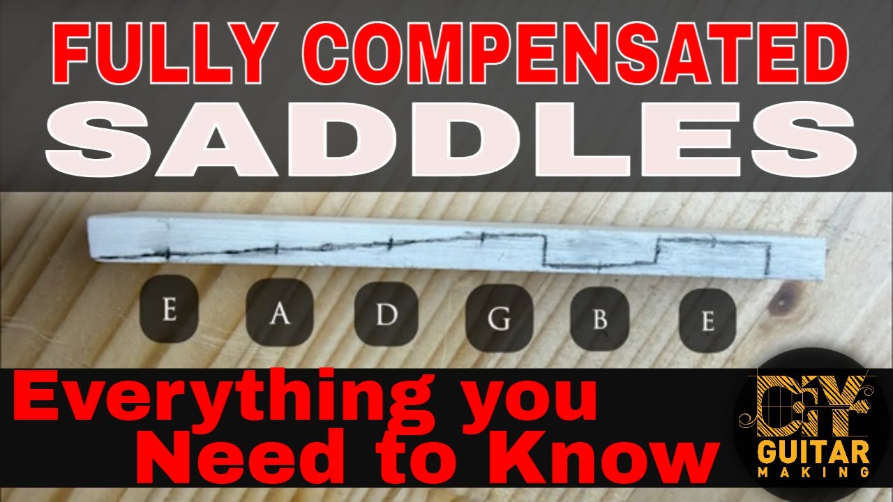 Fully Compensating a Guitar Saddle | Deep Dive!