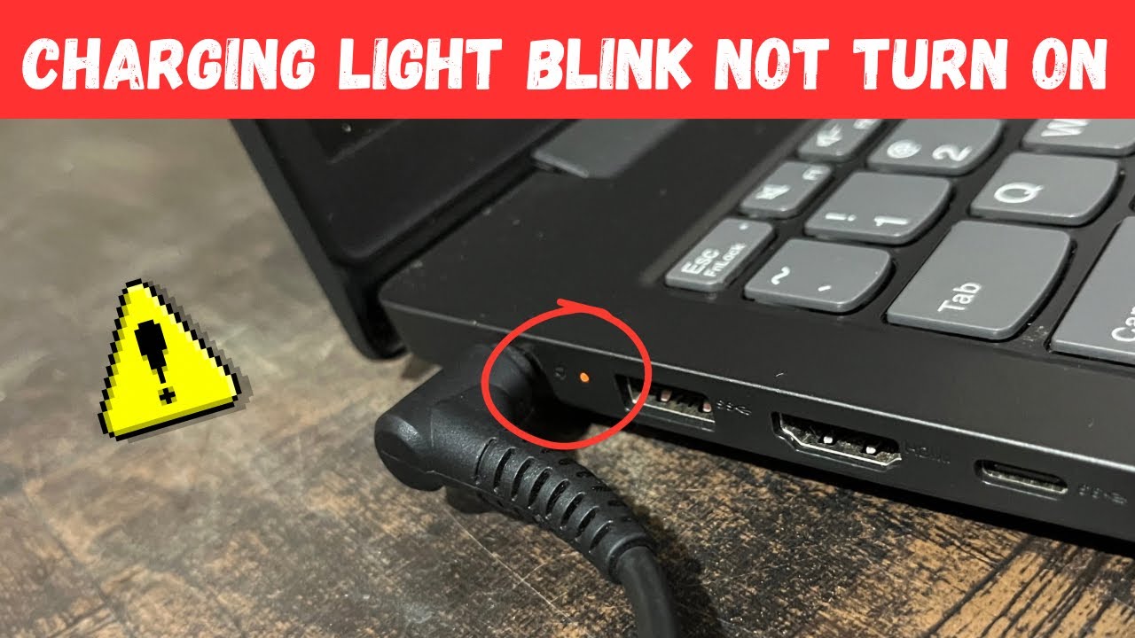 Fix - Laptop Charging light Not Turning On | Laptop Charging light Blinking but Not Turning On 