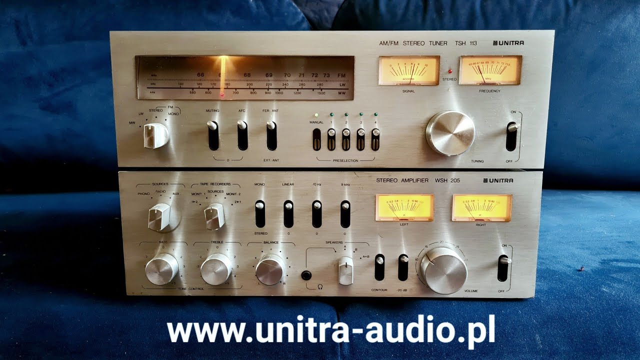 UNITRA-AUDIO ☆ Diora: wzmacniacz WSH 205 + tuner TSH 113 [opis w zakładce: ...więcej] #15