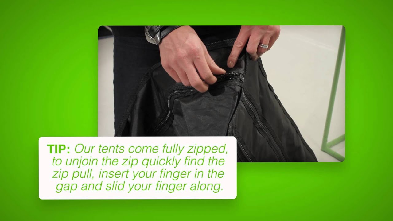 5 Simple Steps to Assemble the Green-Qube 1224 (GQ1224) Grow Tent