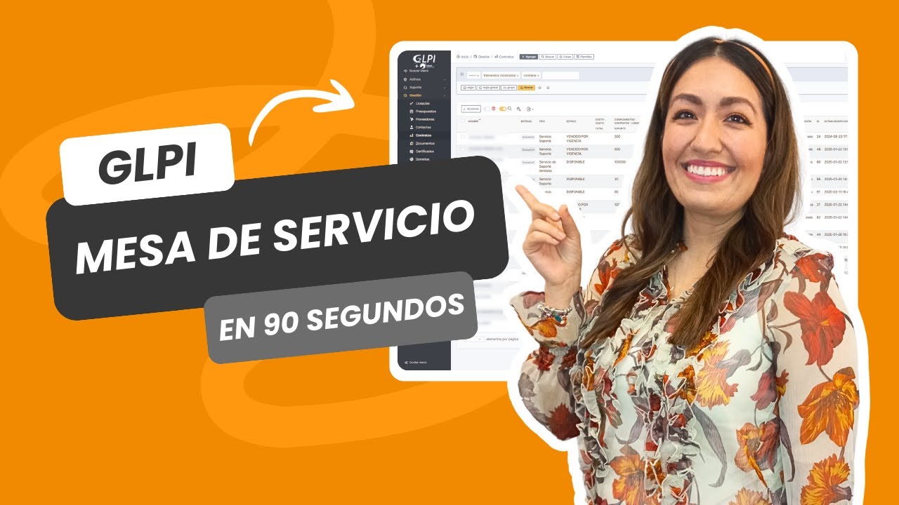 Mesa de servicio en GLPI: 3 módulos clave en 90 segundos #glpi #globalsoft
