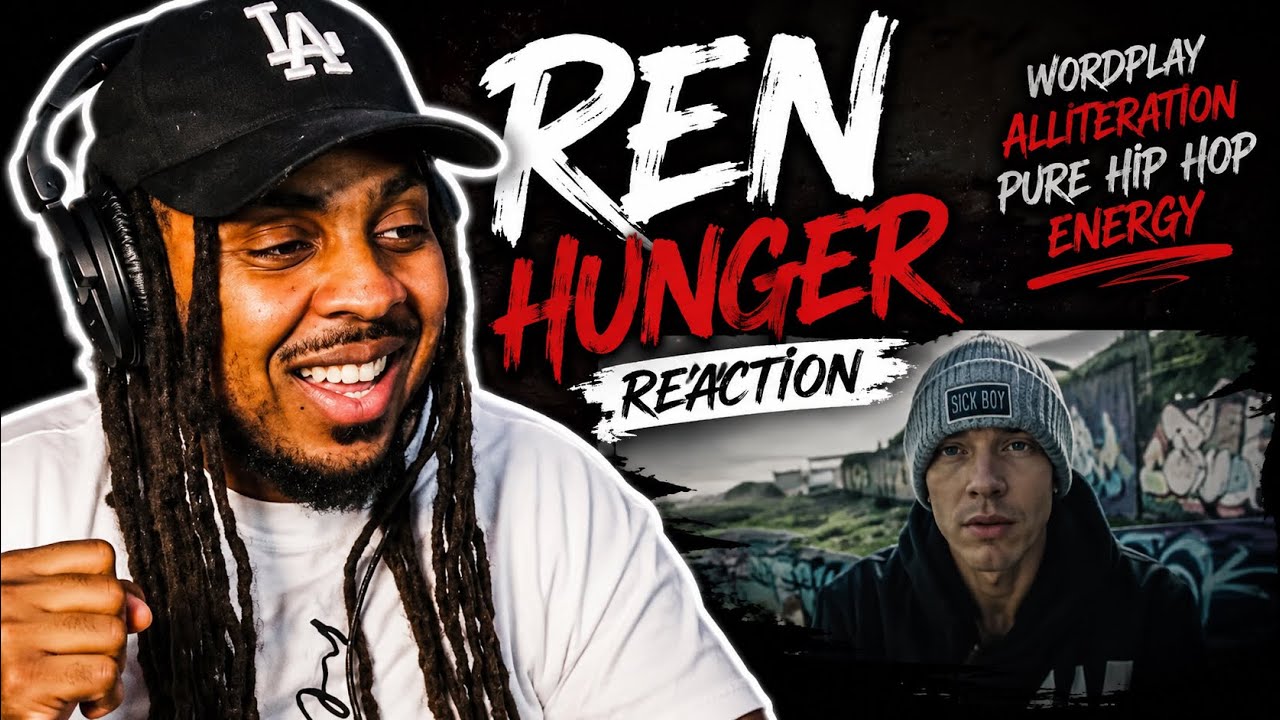 Ren – Hunger (Reaction) | Wordplay, Alliteration & Pure Hip Hop Energy 🔥