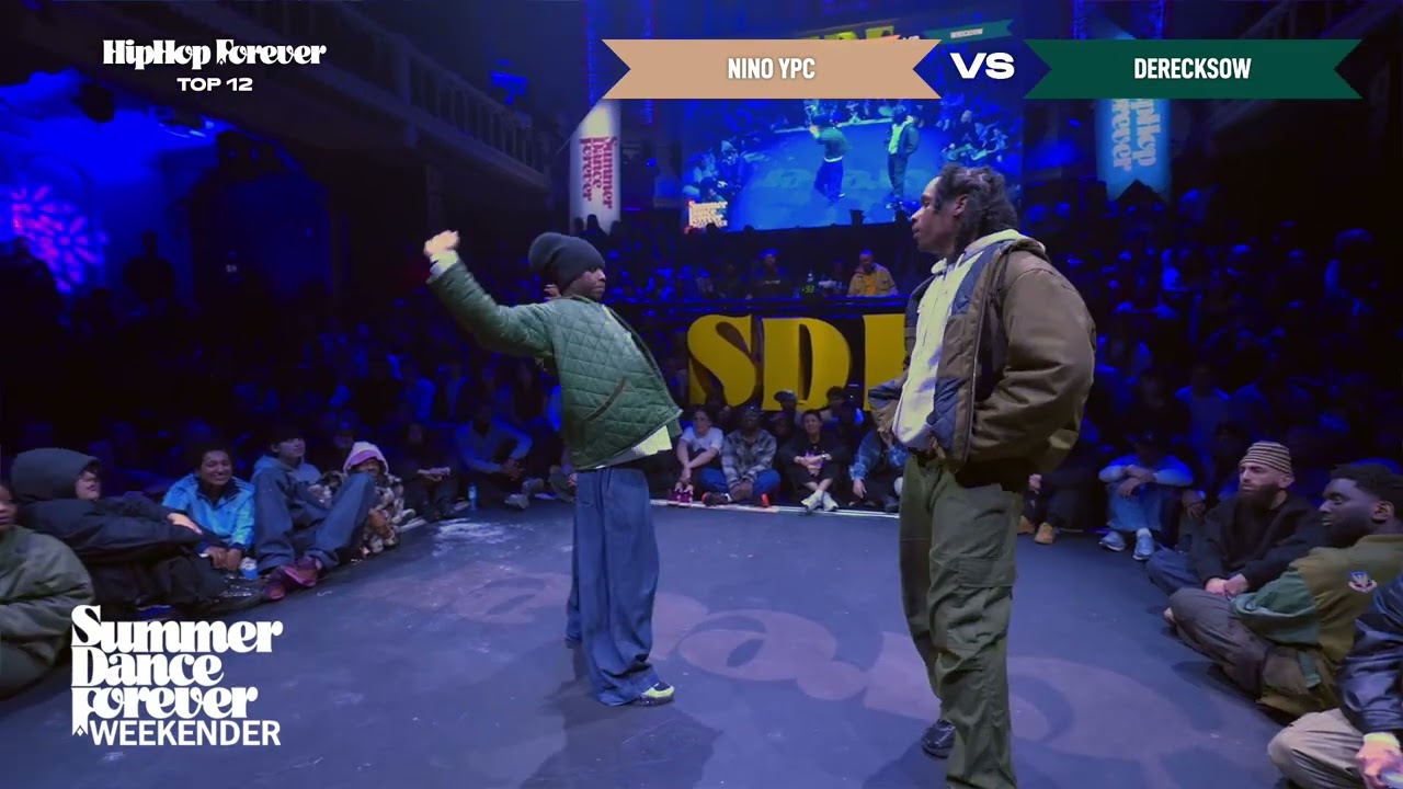Nino YPC vs Derecksow TOP 12 Hiphop Forever | Weekender 2026