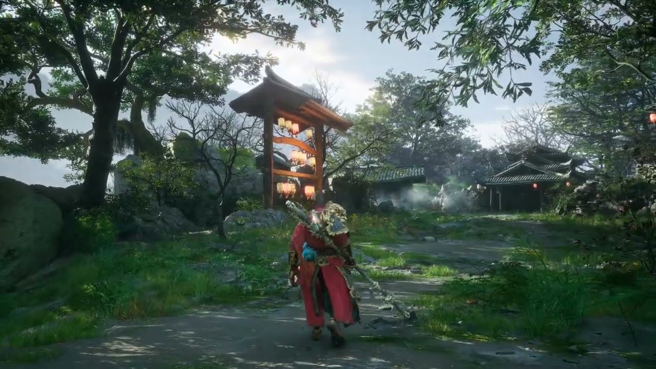 Black Myth Wukong exploration gameplay 