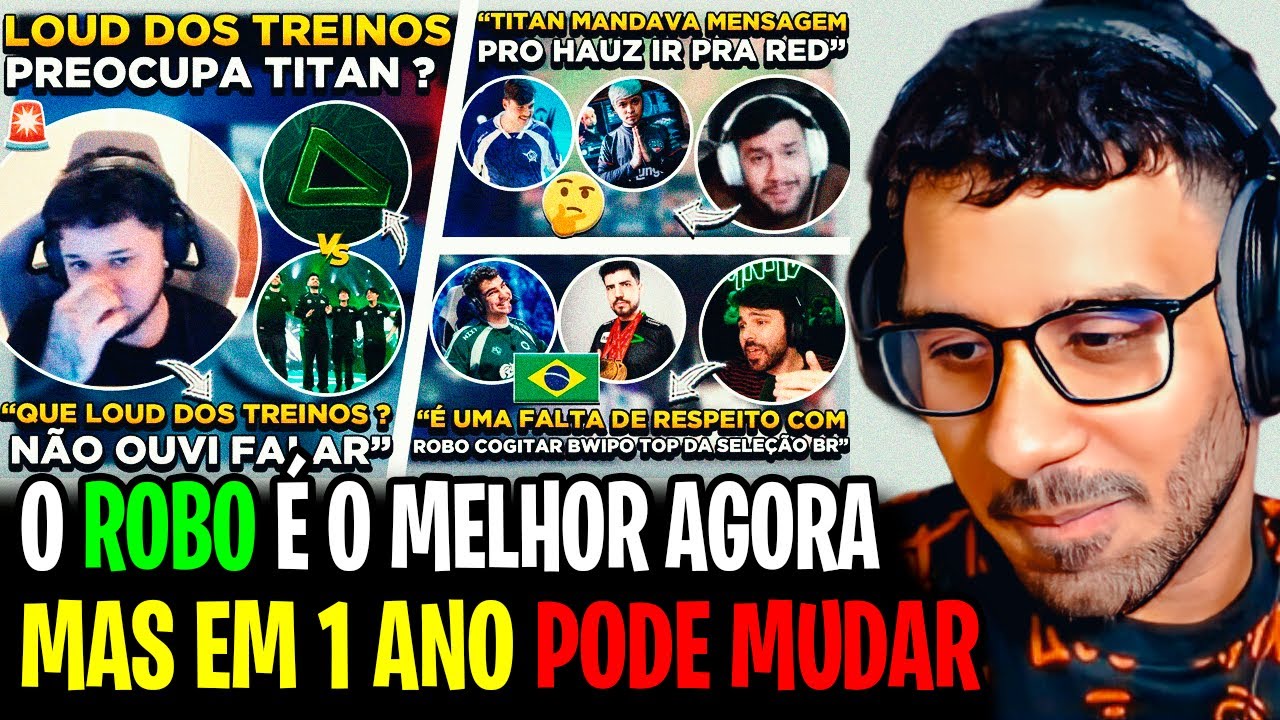 🚨 TITAN É SINCERO SOBRE A LOUD DOS TREINOS! MINERVA CORRIGE NARRATIVA CRIADA! ABSOLUT REAGE