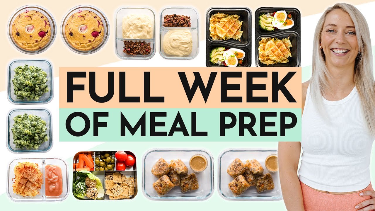5 Tage MEAL PREP zum Abnehmen | Vorkochen für die ganze Woche