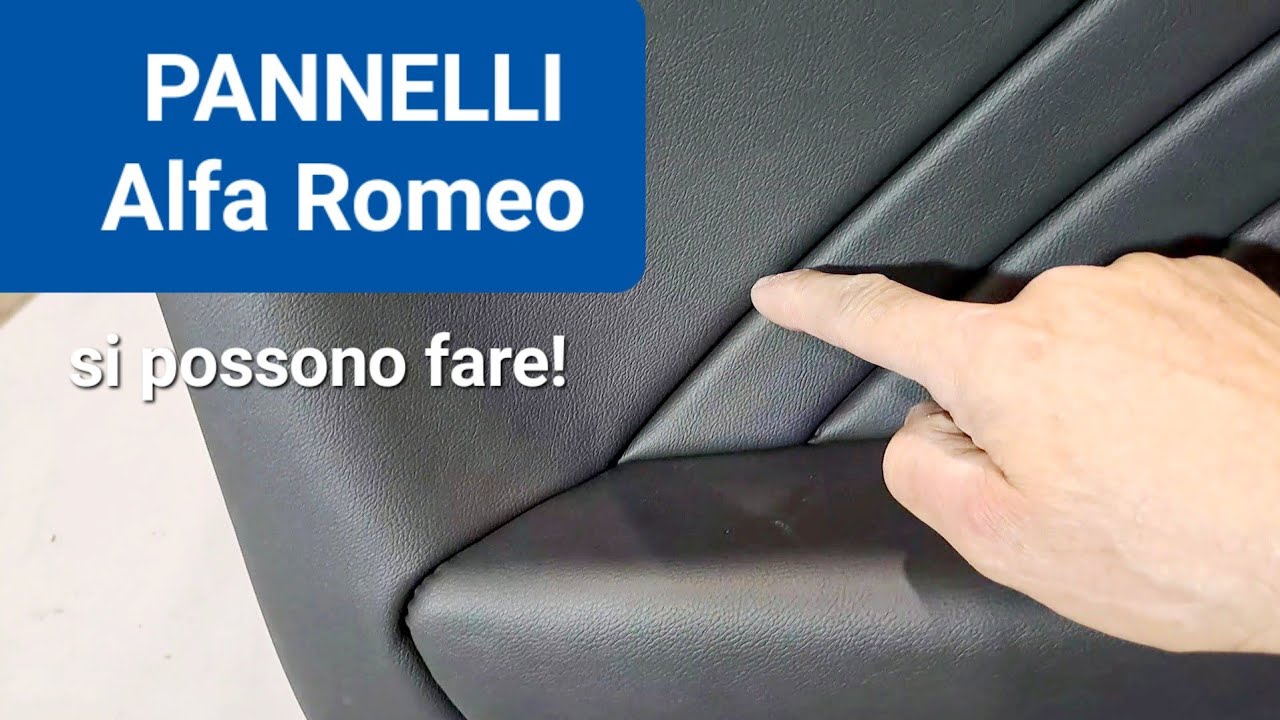 Pannelli in pelle Alfa 147, GT