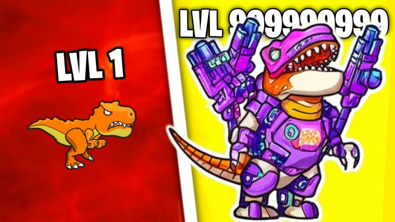 I UPGRADE T-RAX TO MAX LEVEL !!  | RJ ROCK