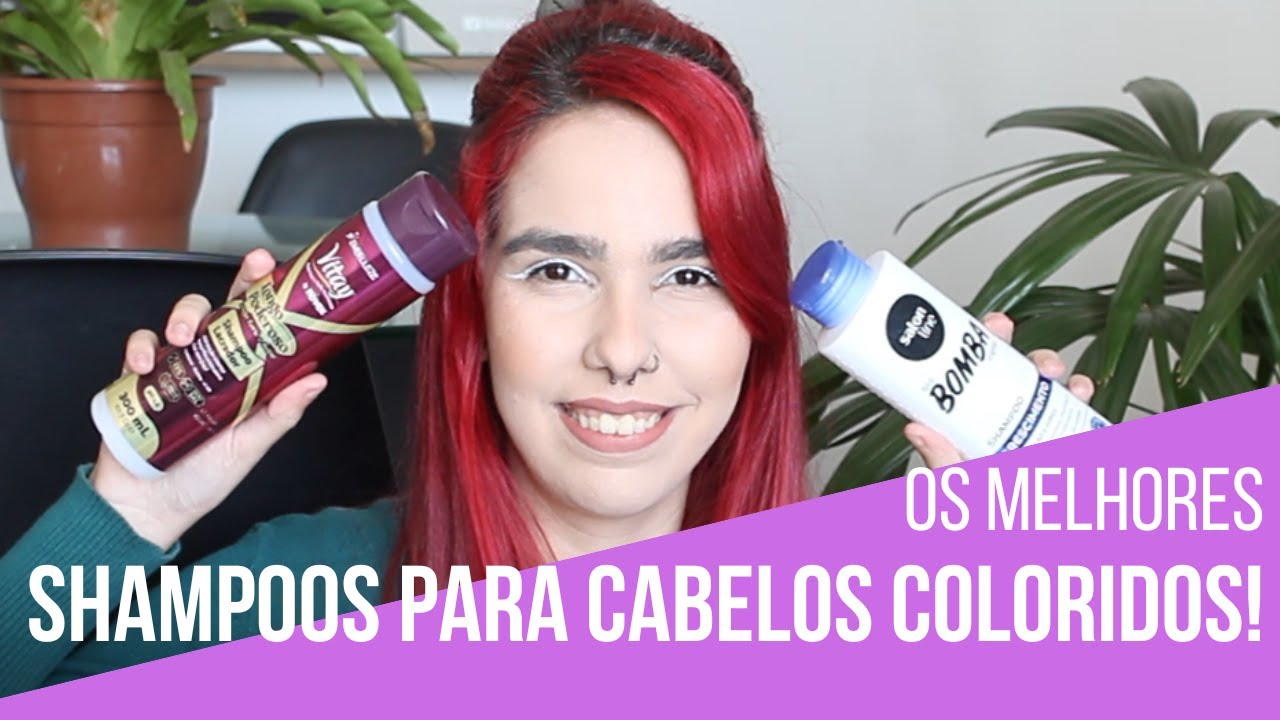 Melhores shampoos para cabelos coloridos! #2