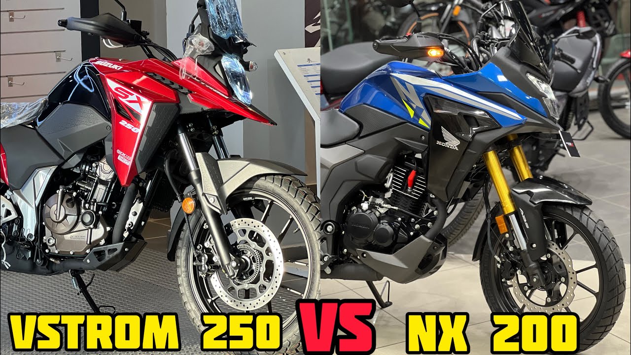 2025 Suzuki Vstrom 250 vs 2025 Honda NX200 Detailed Comparision | Best Adventure Bike ???