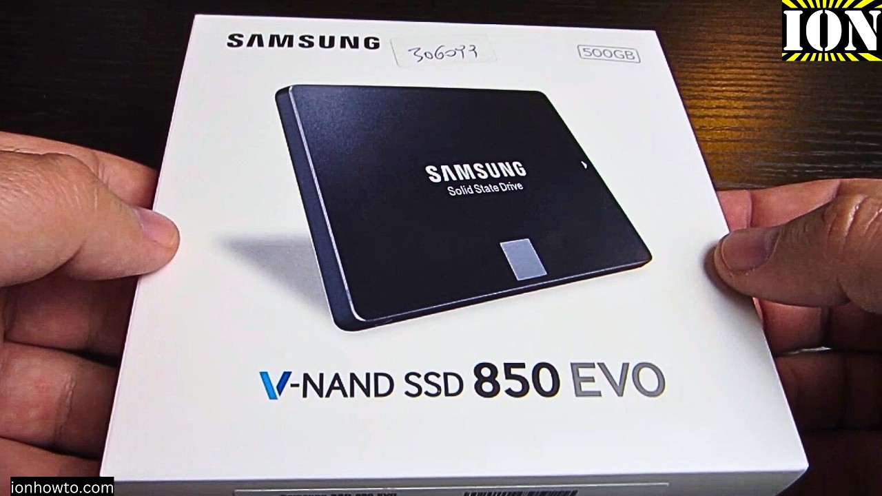 Samsung 850 EVO SSD on SATA II - installation, speed test