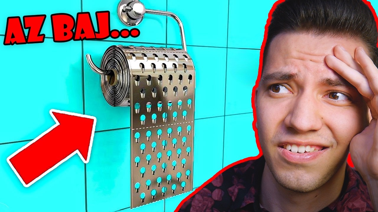 A VILÁG LEGFÖLÖSLEGESEBB TALÁLMÁNYAI, AMIKNEK A LÉTEZÉSE ÖNMAGÁBAN BŰN... 🤨🤣
