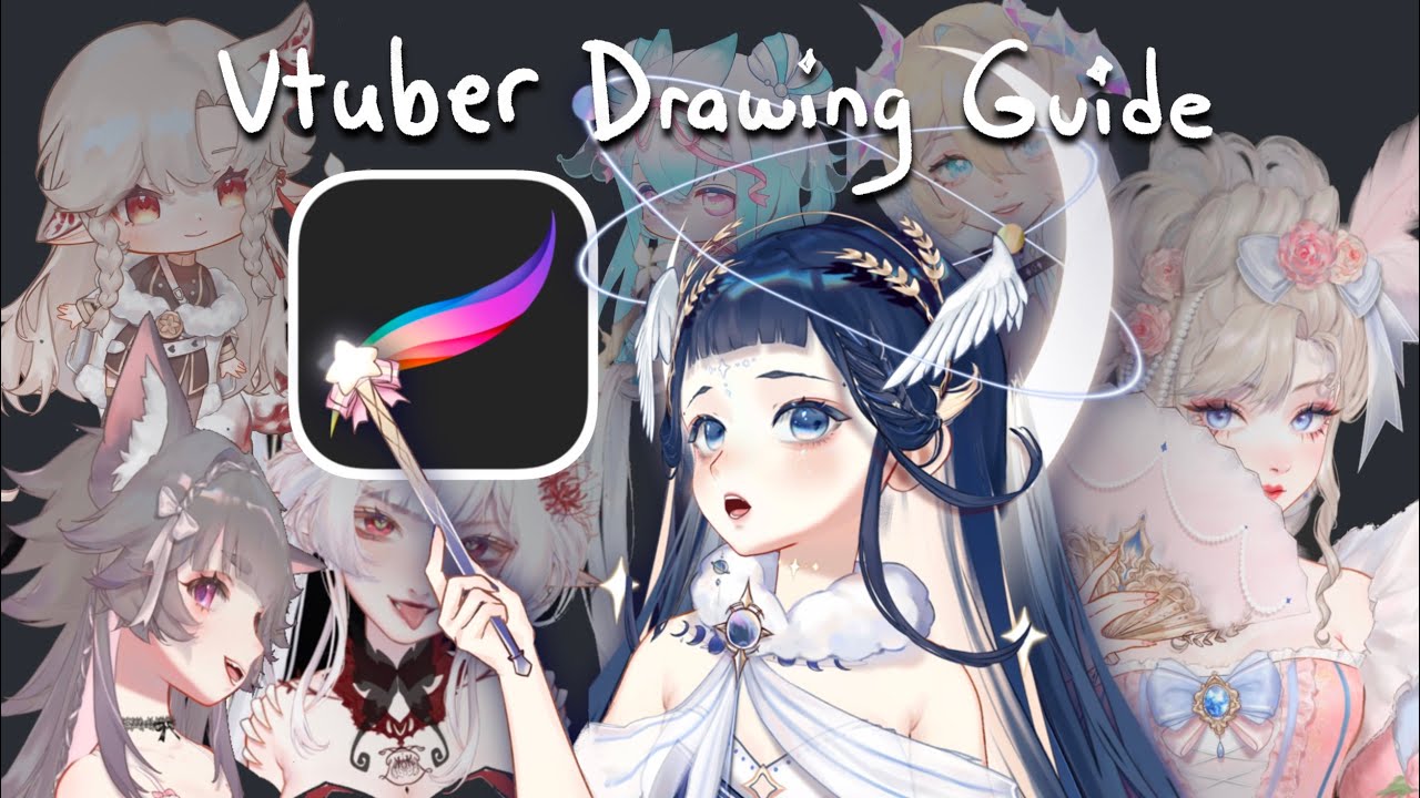Руководство по рисованию профессиональных моделей Vtuber на Procreate