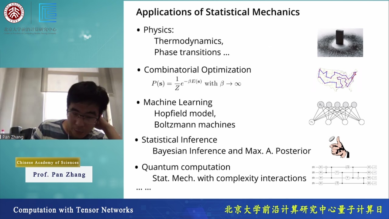 Pan Zhang, Computation with Tensor Networks