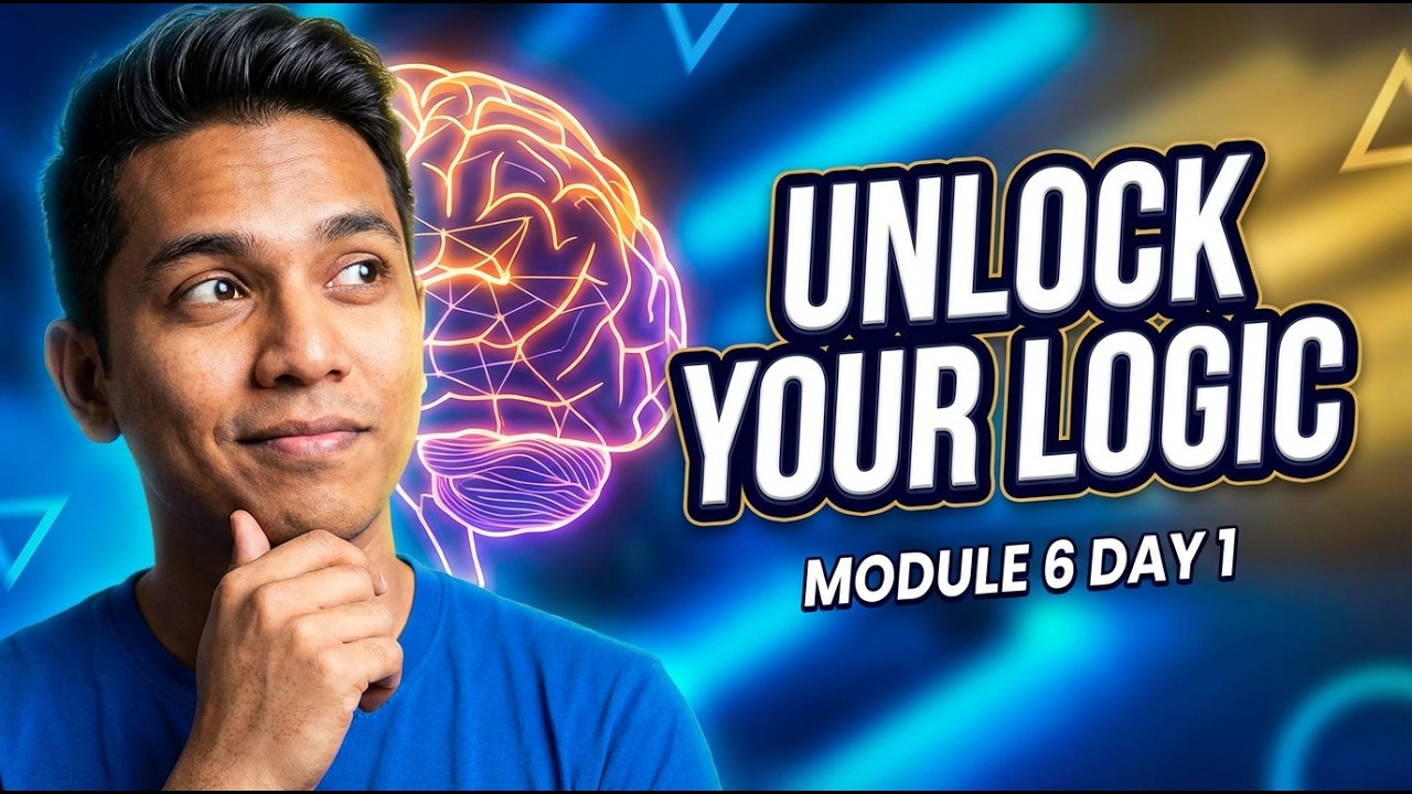 МОДУЛЬ 6 День 1 – Основы логического мышления
