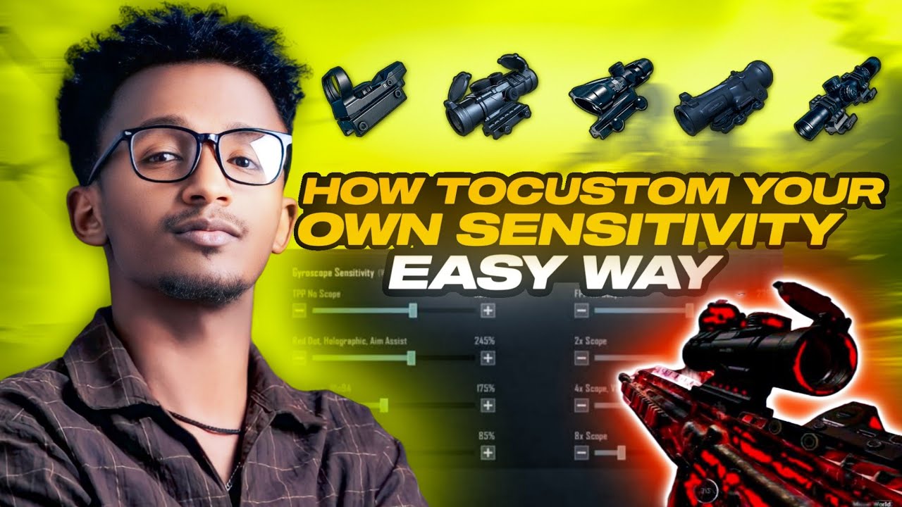How to make your own sensitivity easy way
