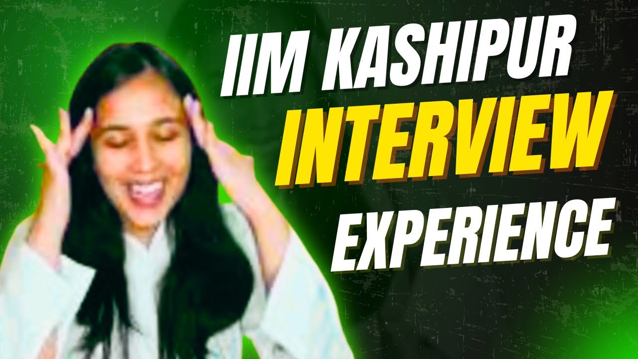 Most difficult IIM interview 😭 Mba in Analytics IIM Kashipur | Interview Experience, Process and Qs🥲